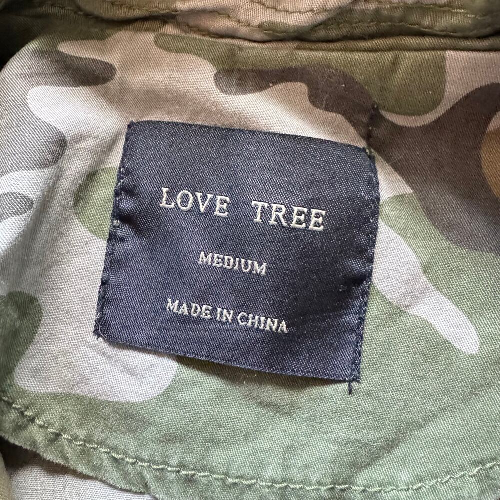 Cotton Camo Utility Jacket Military Drawstring Waist Cargo Gorpcore - Picture 9 of 11